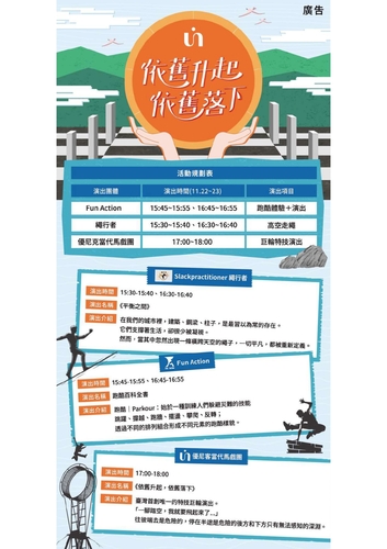 【活動轉知】2025太平洋左岸藝術季-Uni優尼克當代馬戲團《依舊升起，依舊落下》(另開新視窗/jpg檔)圖片